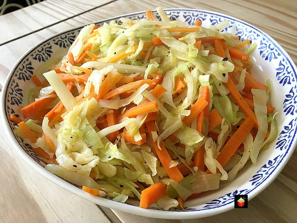 Cabbage with carrots