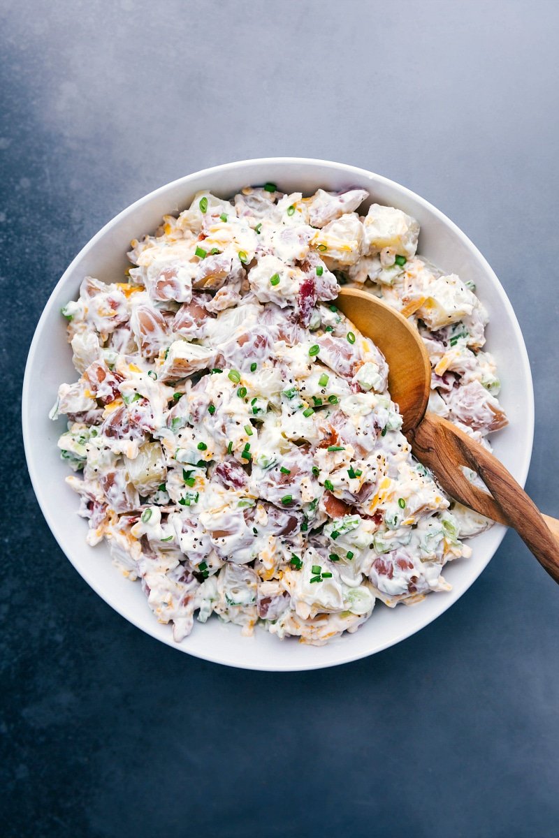 Gourmet potato salad